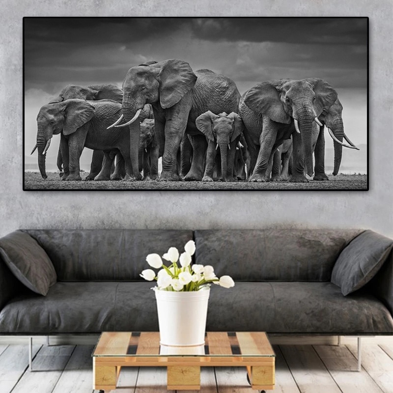 Elephant artwork